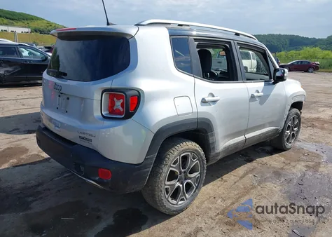 2018 Jeep Renegade Limited 4X4 from USA, damaged, VIN ZACCJBDB8JPG91677